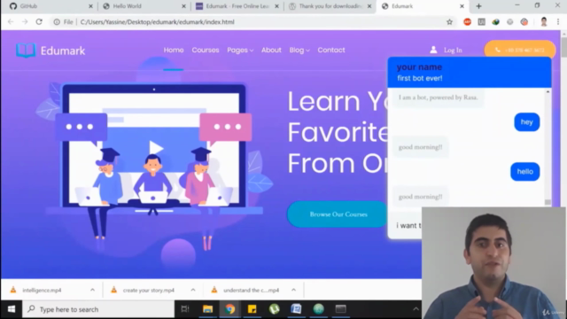 RASA :Build and Deploy Chatbot On The Cloud (100% FREE) – Screenshot 3