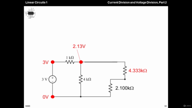 Linear Circuits 1 - 11 - Voltage & Current Division, Part 2 – Screenshot 4