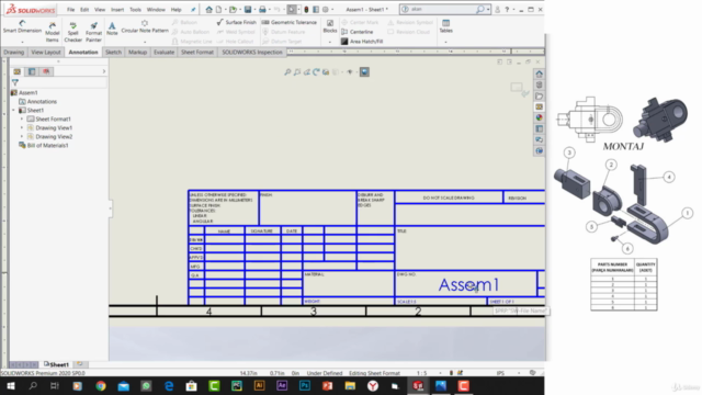 SolidWorks Özel Örnek Uygulamalar – Screenshot 4
