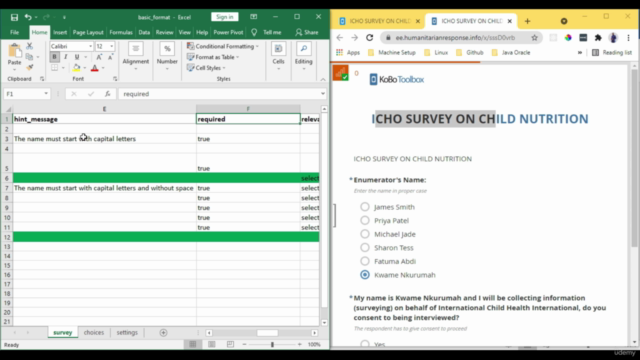 Hands-On ODK,XLSForm,KoboToolbox,Digital Surveys Masterclass – Screenshot 1