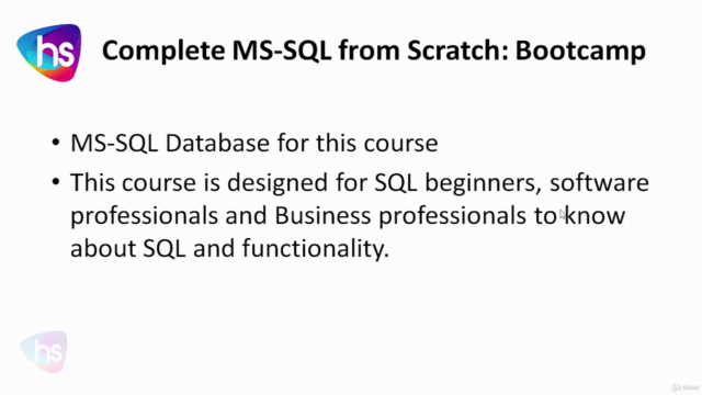 Complete Microsoft SQL Server from Scratch: Bootcamp - Screenshot_01