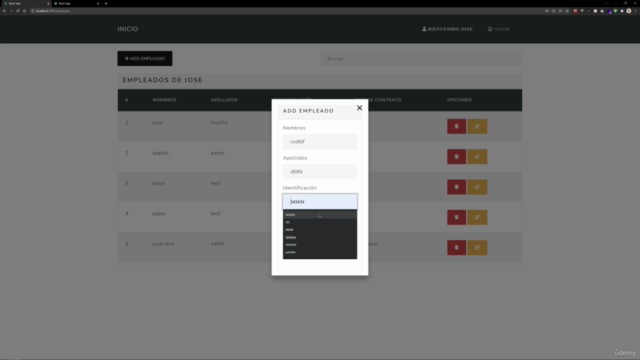 Crea un CRUD stack MERN incluye autenticación con jwt 2022 – Screenshot 2
