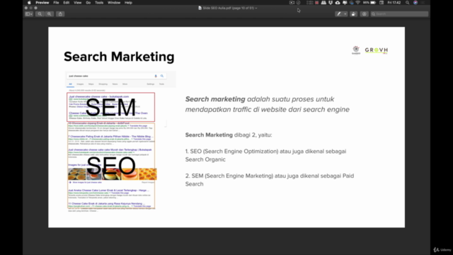 Dasar Dasar SEO – Screenshot 1