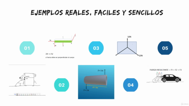 Física: Estática - Fuerzas - Equilibrio - Ejercicios – Screenshot 4