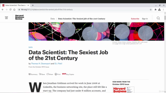 Complete Data Science & Machine Learning Bootcamp in Python – Screenshot 1