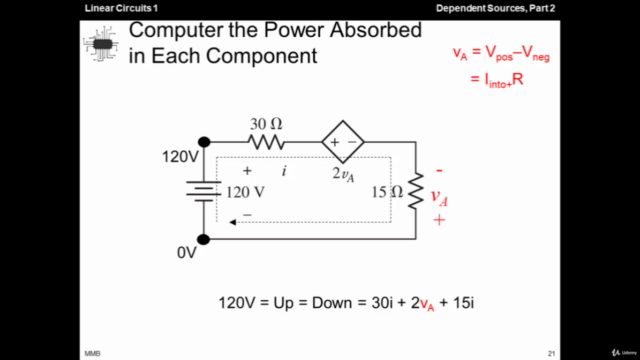 Linear Circuits 1 - 13 - Dependent Sources, Part 2 – Screenshot 3