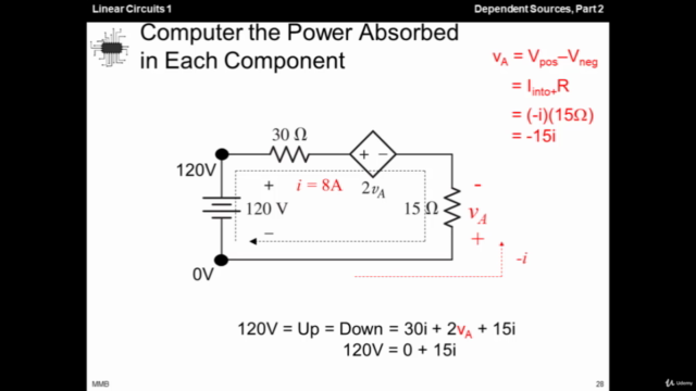 Linear Circuits 1 - 13 - Dependent Sources, Part 2 – Screenshot 4