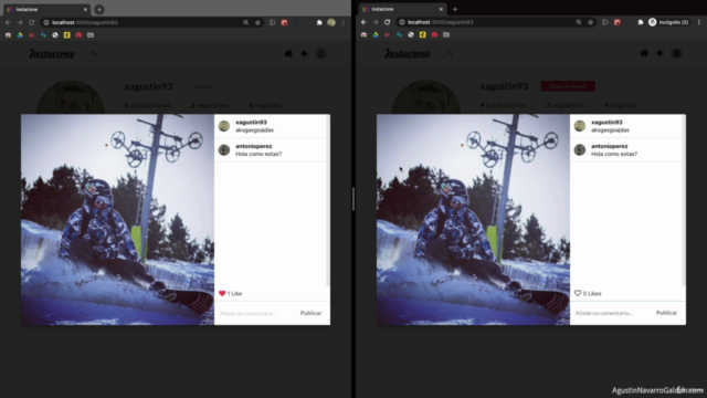 Crea un Instagram con React, GraphQL, Apollo, MongoDB y AWS – Screenshot 4