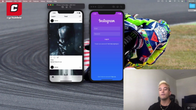 Instagram Firestore App Clone | Swift 5 + iOS 14 | MVVM – Screenshot 1