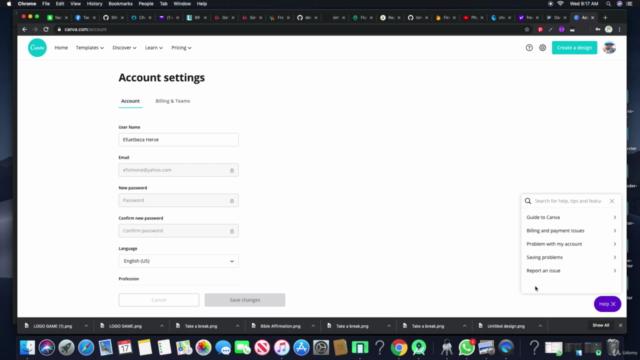 Learn To Use Canva For Beginner – Screenshot 1