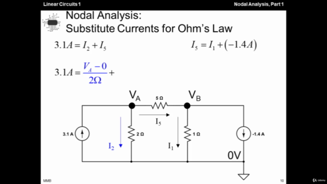 Linear Circuits 1 - 14 - Nodal Analysis, Part 1 – Screenshot 3