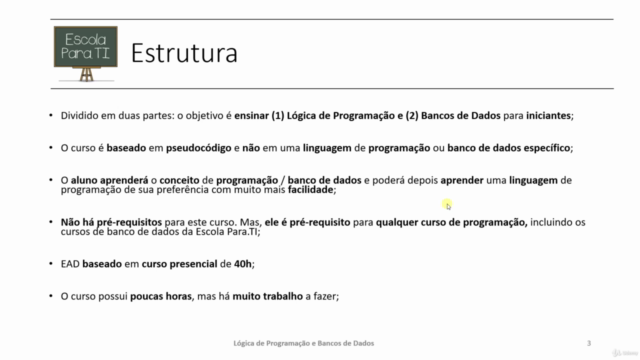 Lógica de programação e bancos de dados SQL – Screenshot 2