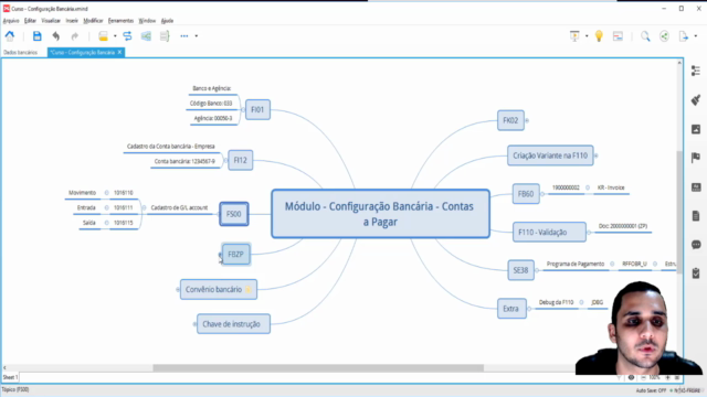 SAP FI - Configuração Bancária – Screenshot 1