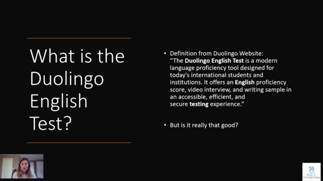 The Ultimate Guide to the Duolingo English Test – Screenshot 1
