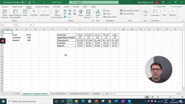 Excel Básico - Principais fórmulas e funções – Screenshot 3