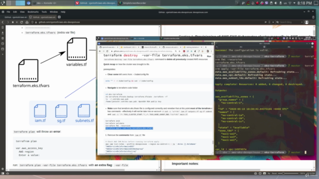 Learn AWS EKS Kubernetes cluster and devops in AWS (Part 1) – Screenshot 3