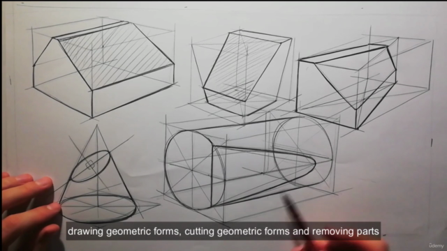 Pencil Drawing Object Drawing and Design with Perspective – Screenshot 2