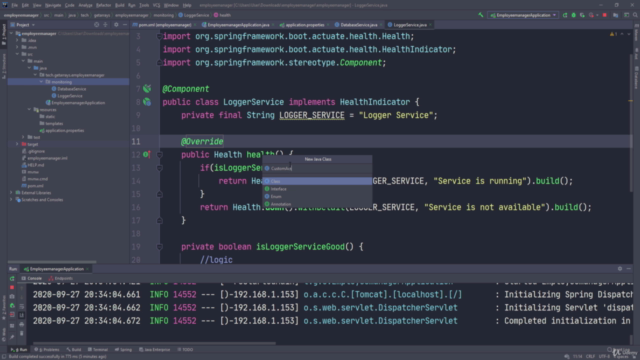 Spring Boot Actuator - Build an Admin Dashboard – Screenshot 4