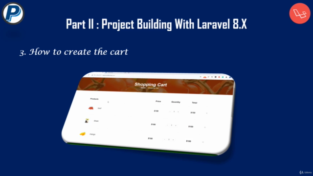 Laravel 8.X & 7.X : Build an e-commerce web application – Screenshot 4