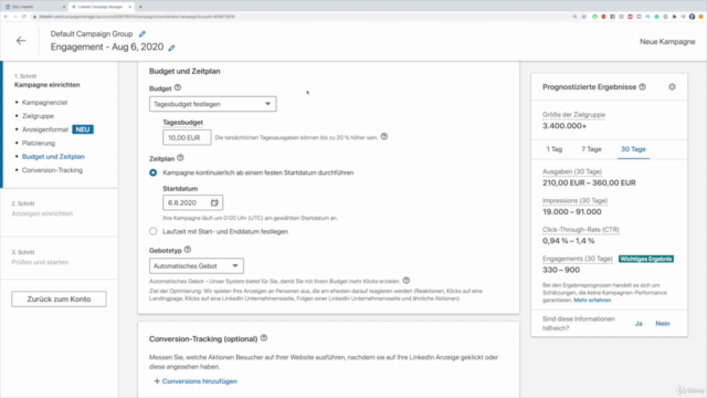 Linkedin Werbeanzeigen: Die Linkedin Marketing Masterclass – Screenshot 3