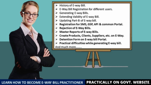 Learn E-Way Bill on Govt Portal - Certificate Course – Screenshot 2