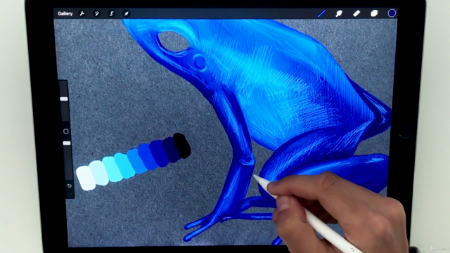 Procreate Essentials: Paint a Blue Dart Frog – Screenshot 3