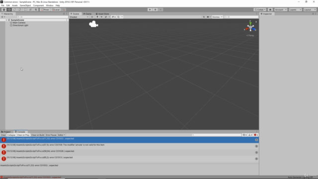 Fixing common errors in Unity C# – Screenshot 1