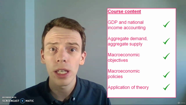 The Macroeconomics Course – Screenshot 4