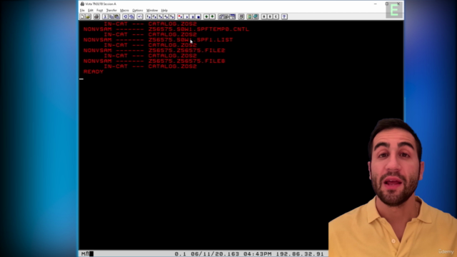 Curso de z/OS completo, Mainframe, desde 0 – Screenshot 1