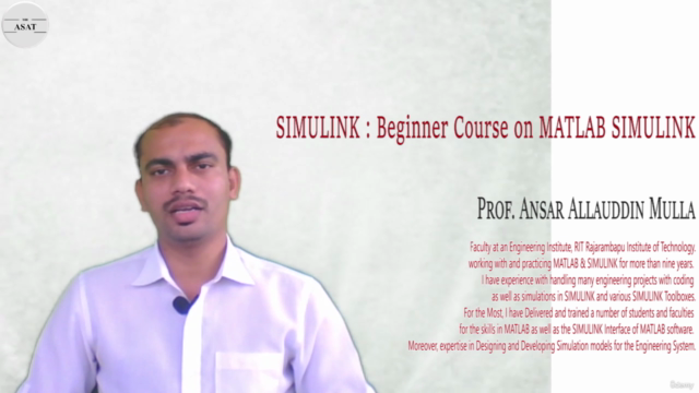 SIMULINK : Beginner Course on MATLAB/SIMULINK – Screenshot 1