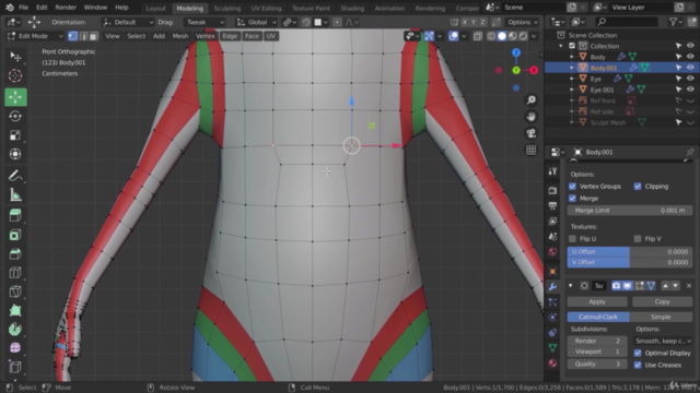 Anime Character Modeling and Texturing in Blender in Hindi – Screenshot 2