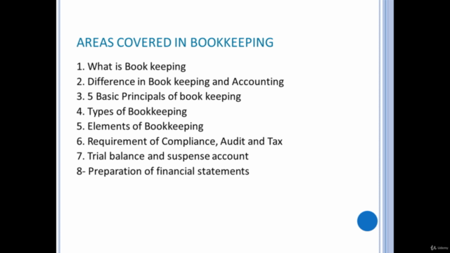 Introduction to Book Keeping and Basic Accounting – Screenshot 2