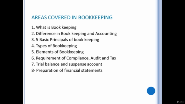 Introduction to Book Keeping and Basic Accounting – Screenshot 3