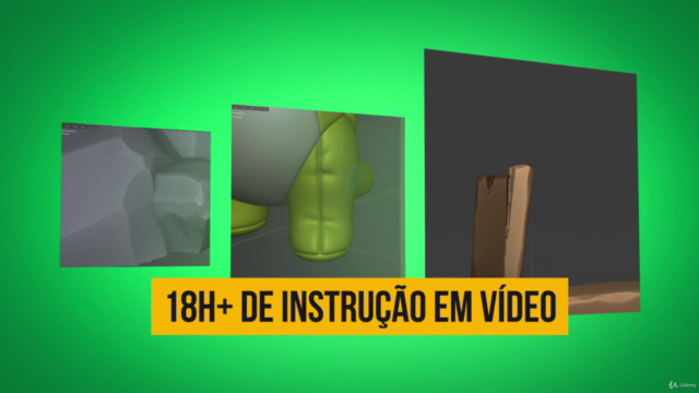 Escultura digital com Blender 2.9 – Screenshot 4