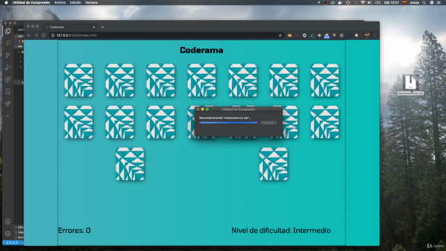 Crea un Memorama con JavaScript Moderno y otros proyectos – Screenshot 4