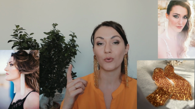 Learn How To Create Seed Bead Beaded Long Clip On Earrings – Screenshot 3