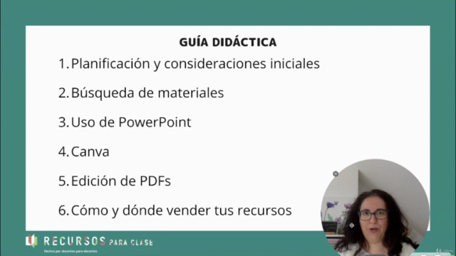 Creación de recursos educativos – Screenshot 2