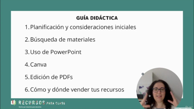 Creación de recursos educativos – Screenshot 3
