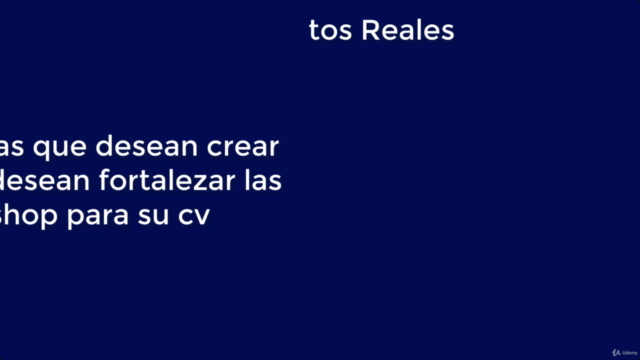 Photoshop para emprendedores + proyectos reales (2023) – Screenshot 3