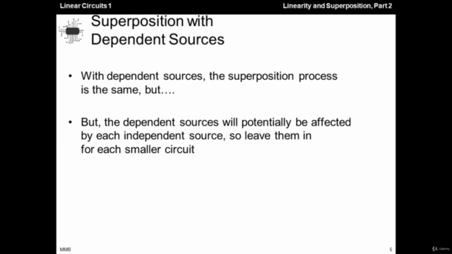 Linear Circuits 1 - 17 - Linearity and Superposition, Part 2 – Screenshot 4