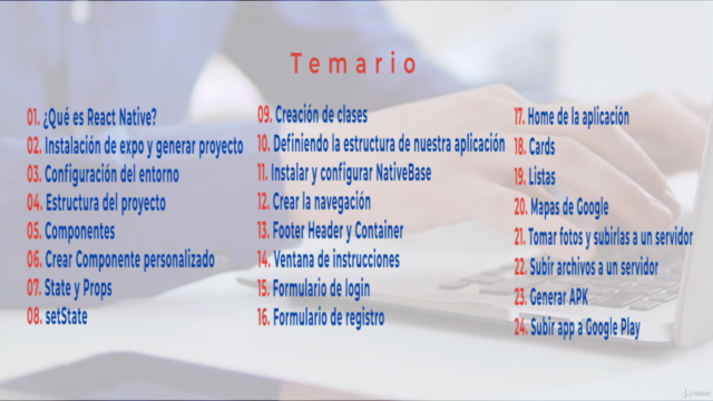 Aplicaciones Móviles con React Native desde Cero. – Screenshot 2