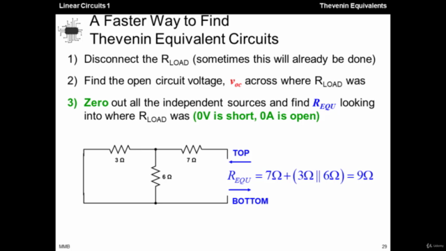 Linear Circuits 1 - 19 - Thevenin Equivalents, Part 1 – Screenshot 4