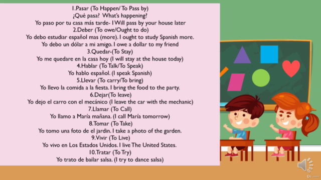 10 Minutes-Spanish Language-Course1-Beginner-Audio&SelfStudy – Screenshot 3