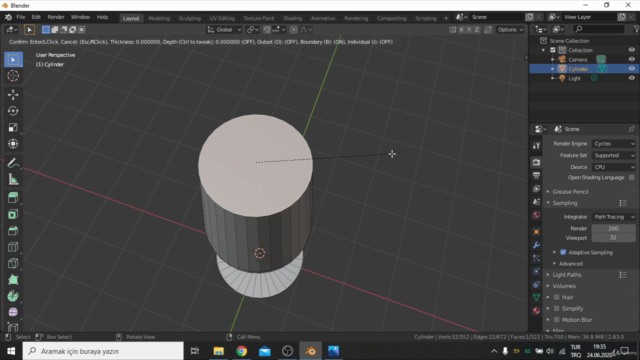 Blender 2.93 ile Sıfırdan Modelleme Öğrenin – Screenshot 3