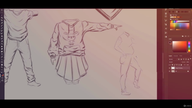 Character Drawing Course Beginner to Advanced – Screenshot 3