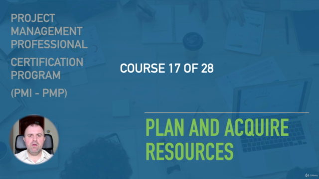 Plan and Acquire Resources (PMI - PMP) – Screenshot 1
