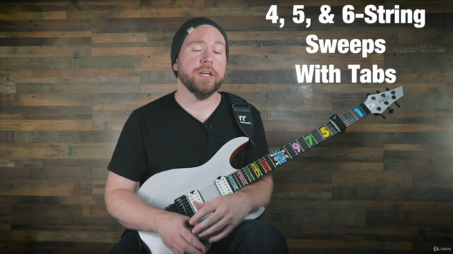 Exotic Sweep-Picking Arpeggios for Guitar – Screenshot 4