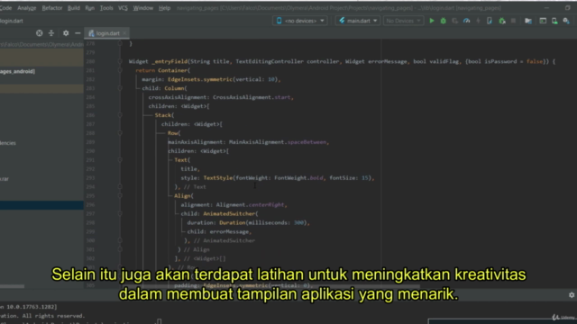 Flutter Made Easy in Bahasa Indonesia – Screenshot 4