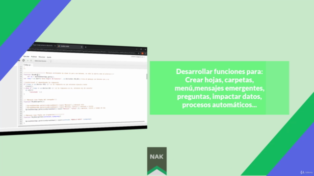 Curso Avanzado de Google Sheets + Apps Script (GS+GAS) – Screenshot 4