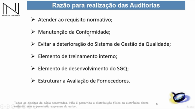 Formação de Auditores Internos e Segunda Parte ISO 9001:2015 – Screenshot 2